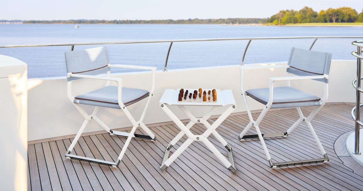 Scout Folding Yacht Table | McKinnon and Harris