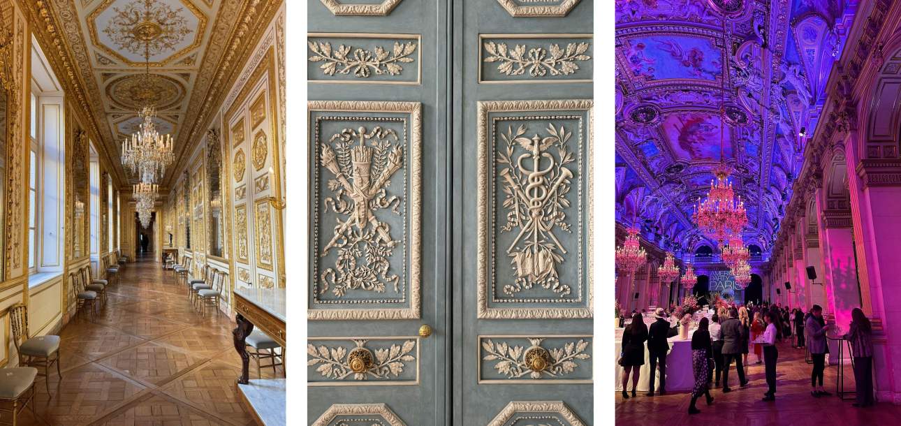 Images of Hôtel de la Marine and The American Party
