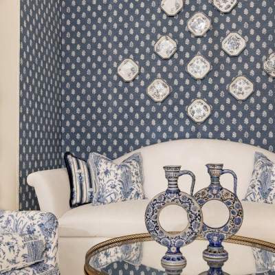 Image of the interiors of Casa Branca