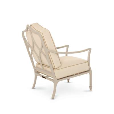 Beaufort Club Chair with Turkish Back finished in Goshen Stone