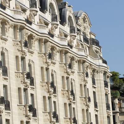 Exterior facade of Hôtel Lutetia