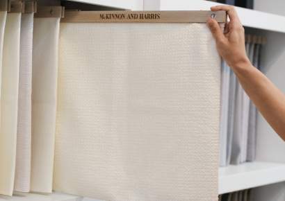 McKinnon and Harris fabric sample in the Dallas, TX Showroom