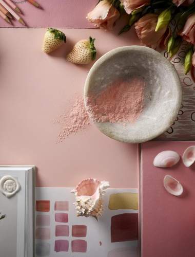 Parigi Pink Vertical Mood Board