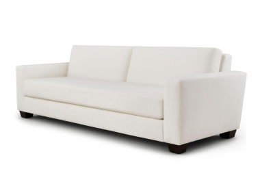 Peristyle Sofa Shown in La Dolce Vita Swan Fabric