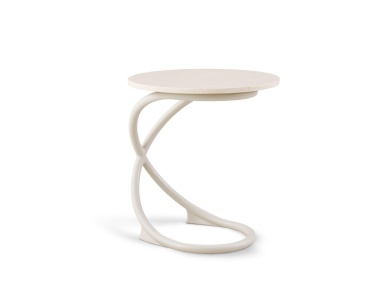 deCamp Infini Side Table with Galala Classico Natural Stone Top