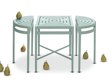 Hepplewhite Demi-Lune Side Table