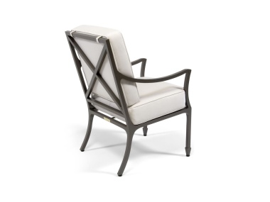 Beaufort Dining Arm Chair Shown in Sorghum Black
