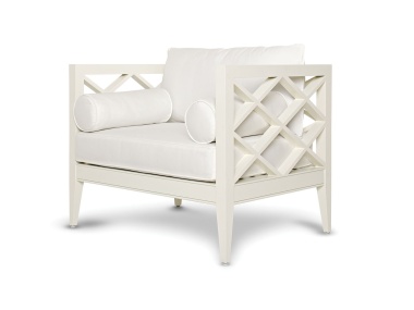 Pavilion VI Club Chair shown in Wicomico White