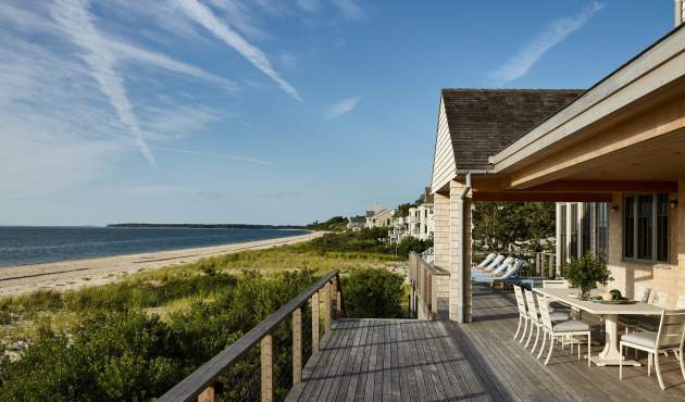 McKinnon and Harris at a beachfront home in Southampton, NY. Architecture by Kligerman Architecture and Design