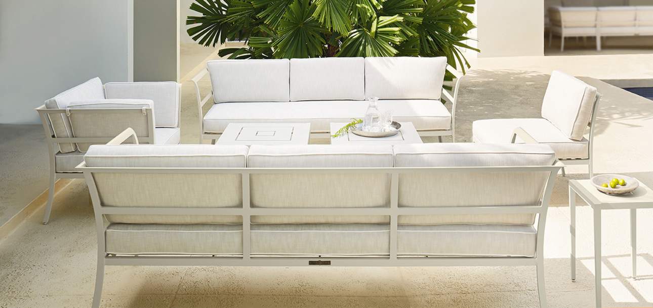 Image of the back of a Cowling Sofa