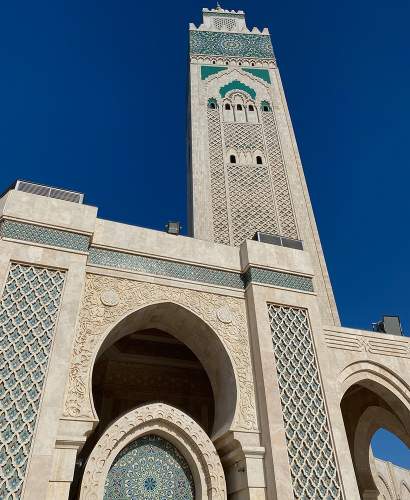 Hassan II Mosque in Casablanca Morocco