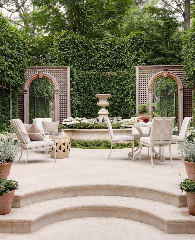 London Garden Terrace with McKinnon and Harris Furniture
