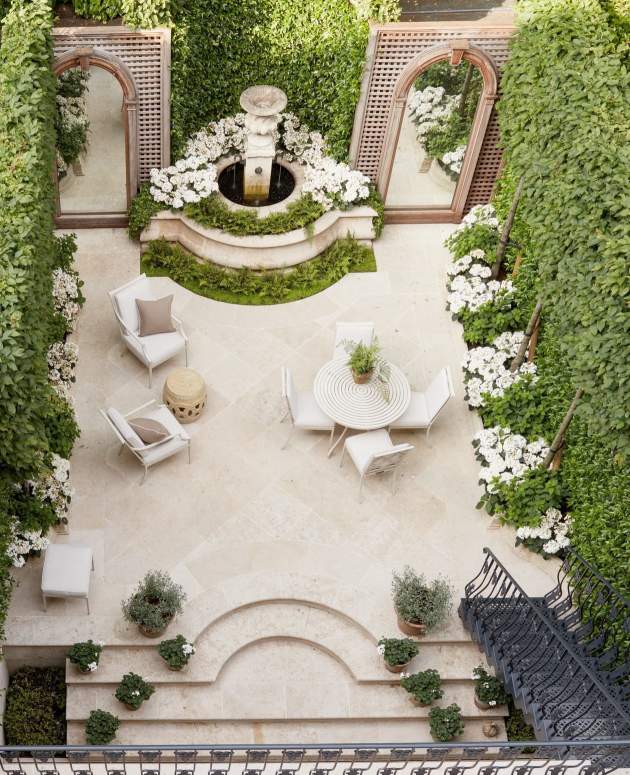London Garden Terrace with McKinnon and Harris Furniture