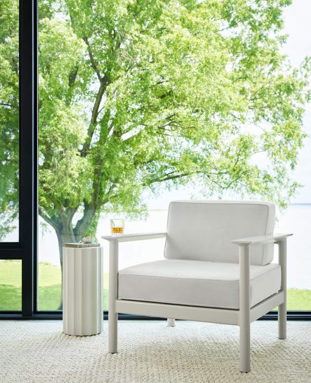 Couper Club Chair and Suhling Side Table