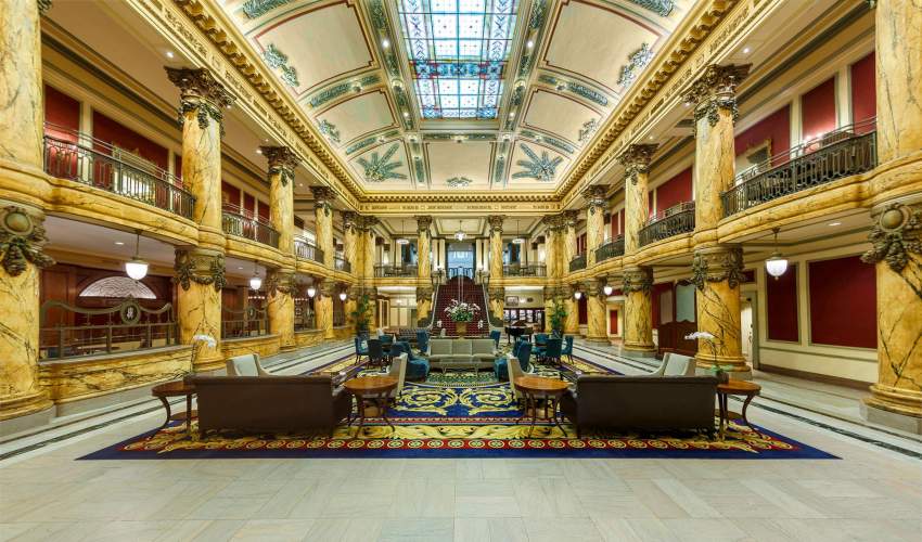 Image of the interior of The Jefferson Hotel
