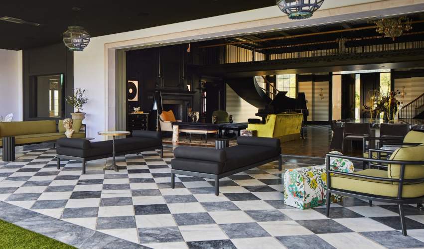 Couper and deCamp Collections at a home in Arizona. Design by House of Turk, Photo by Laurey Glenn