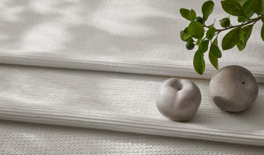 McKinnon and Harris Toccare Collection in our signature Swan Colorway