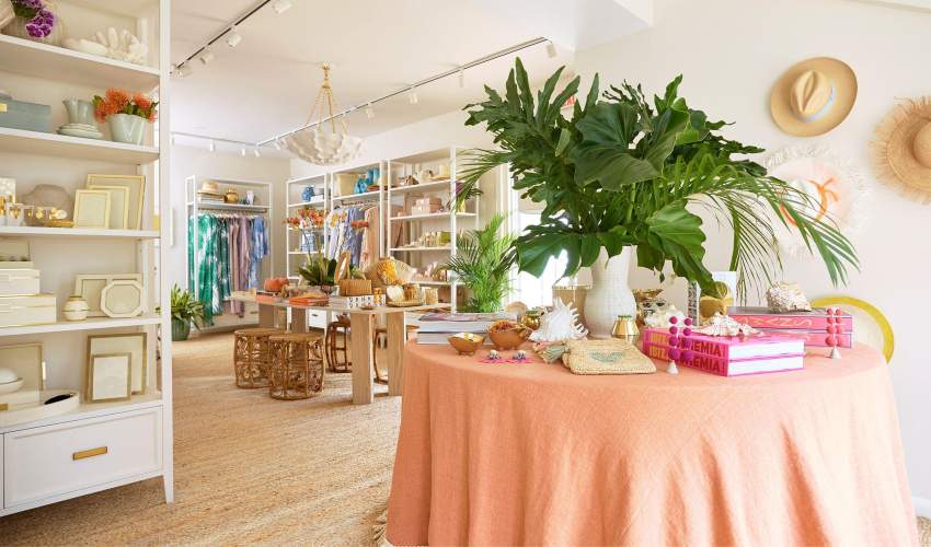 Image of the interiors of AERIN Palm Beach