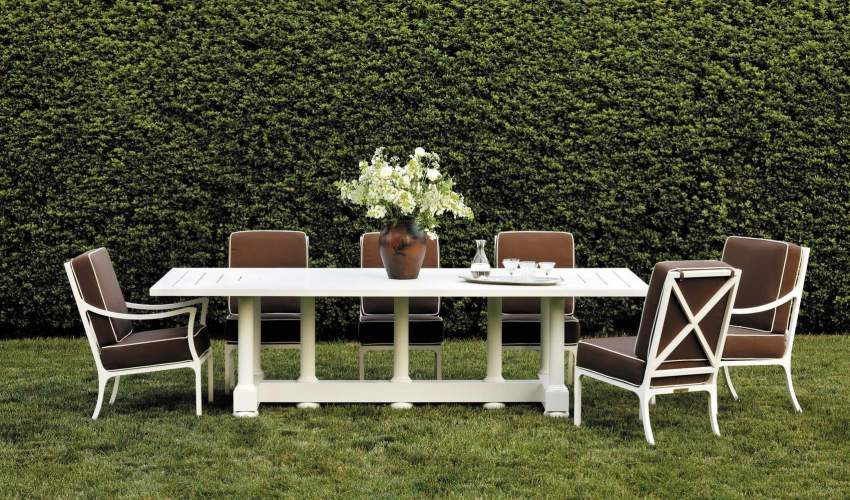 McKinnon and Harris Beaufort Dining Chairs with Spotswood Dining Table